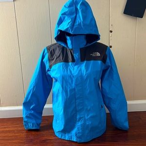 The North Face Kids Blue and Black Jacket